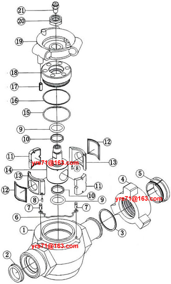 plug valve configuration